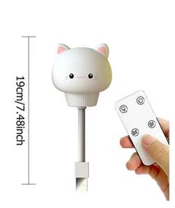 Ночник с дистанционным управлением Kitty, USB