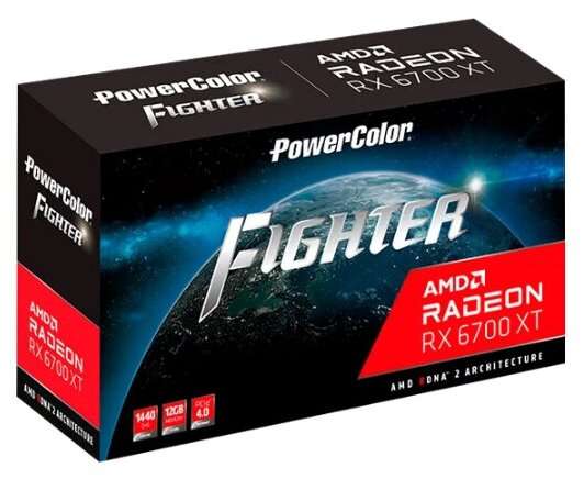 Видеокарта PowerColor Fighter Radeon RX 6700 10GB