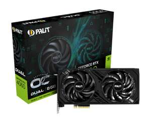 Видеокарта Palit NVIDIA GeForce RTX 4060 DUAL (+ 11 658 бонусов )