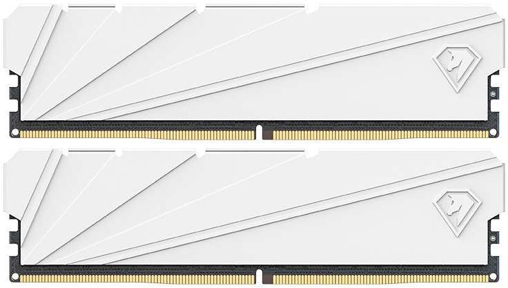 Оперативная память 32Gb DDR4 3200MHz Netac Shadow S White 2x16Gb