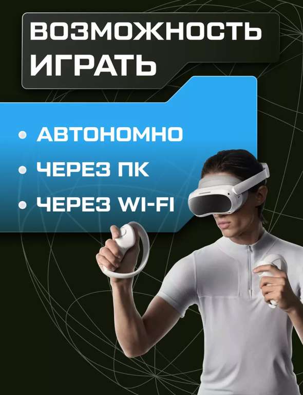 Шлем виртуальной реальности PICO 4 128 GB