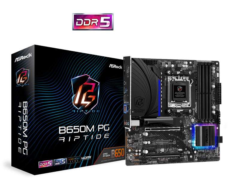 Материнская плата ASROCK B650M PG Riptide