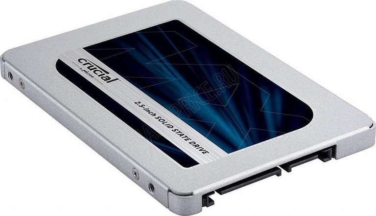 2.5" SATA SSD накопитель Crucial MX500 1000Gb