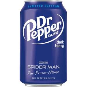 Напиток Dr pepper dark berry 6 банок