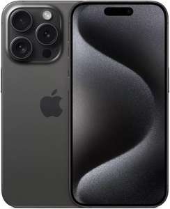 Смартфон Apple iPhone 15 Pro Max 512 Гб, nano-SIM + eSIM, Black Titanium (возврат до 31%)