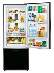 Холодильник с морозильником Hitachi R-B 572 PU7 GBK черный