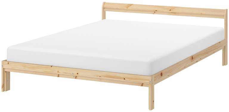 Кровать ИКЕА НЕЙДЕН, 195х139 см, сосна (ссылка на кровать в размере 195х101 см в описании)