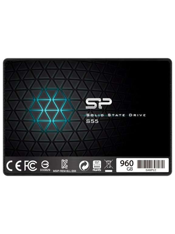 SSD диск SILICON POWER SP960GBSS3S55S25, 960 ГБ + другие в описании