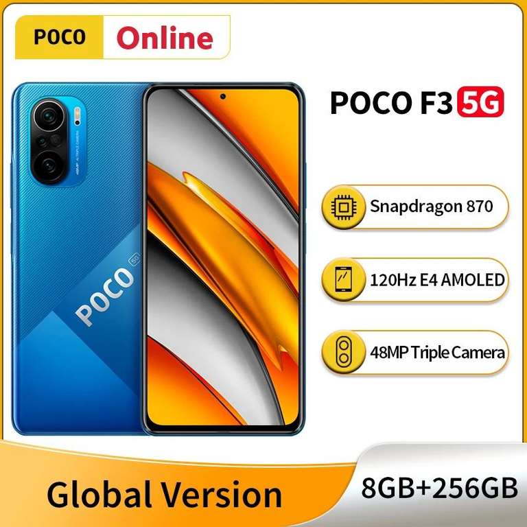 Смартфон Poco F3 5g 8/256 Global
