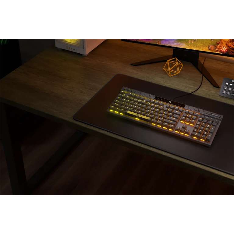 Клавиатура механическая аналоговая проводная Corsair K70 MAX RGB