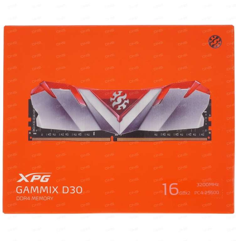 DDR4 2*16Gb CL16 ADATA XPG Gammix D30 32 гигабайта