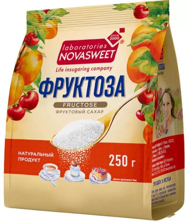 Фруктоза Novasweet, 250 г