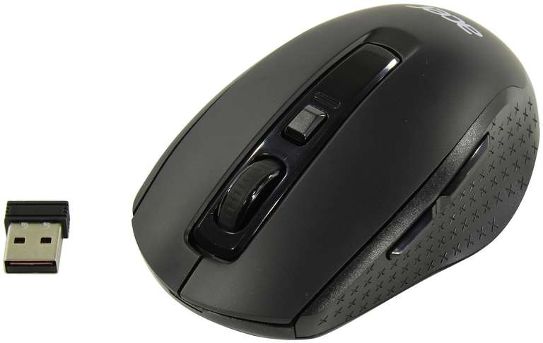 Мышь беспроводная Acer OMR060 (1600 dpi, светодиодный, USB Type-A, кнопки - 6)