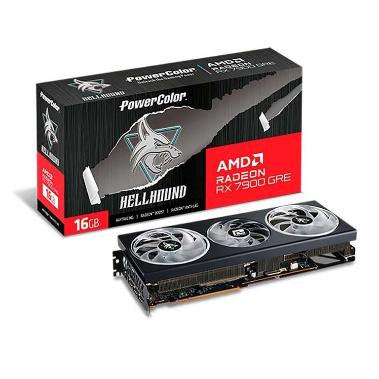 Видеокарта PowerColor RX7900GRE Hellhound 16GB GDDR6 (перс.цена)