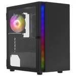 Компьютерный корпус Cougar Purity RGB (Mini-Tower, стекло-дверь, 1 x 120 вентилятор) с WB кошельком