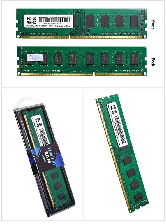 10шт Оп. память Ymeiton ddr3 8gb 1600Mhz