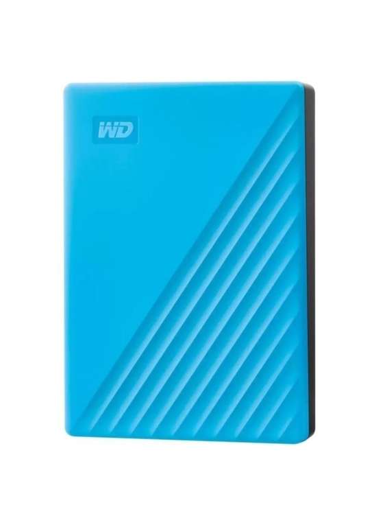 Внешний HDD Western Digital My Passport 5 TB голубой цвет