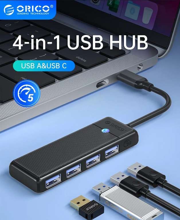 USB-хаб Orico на 4 порта
