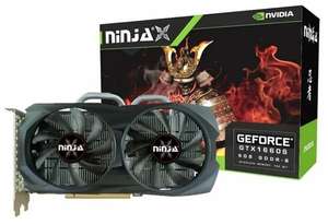 Видеокарта Ninja GTX1660 Super PCIE (1408SP) 6GB 192BIT GDDR6 (DVI/HDMI/DP)