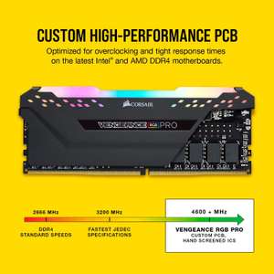 Модуль памяти CORSAIR RGB PRO DDR4 2x8GB, 3600 МГц, CL 16