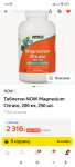 БАД NOW Magnesium Citrate, 200 мг, 250 шт.