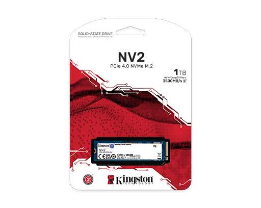 Внутренний SSD-диск Kingston NV2 1 ТБ (по карте Ozon)