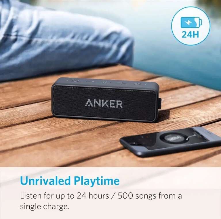 Беспроводная Bluetooth колонка Anker SoundCore 2