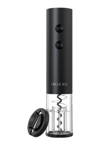 Электрический штопор CIRCLE JOY black knight electric wine opener CJ-EKPQ10 (с WB кошельком)