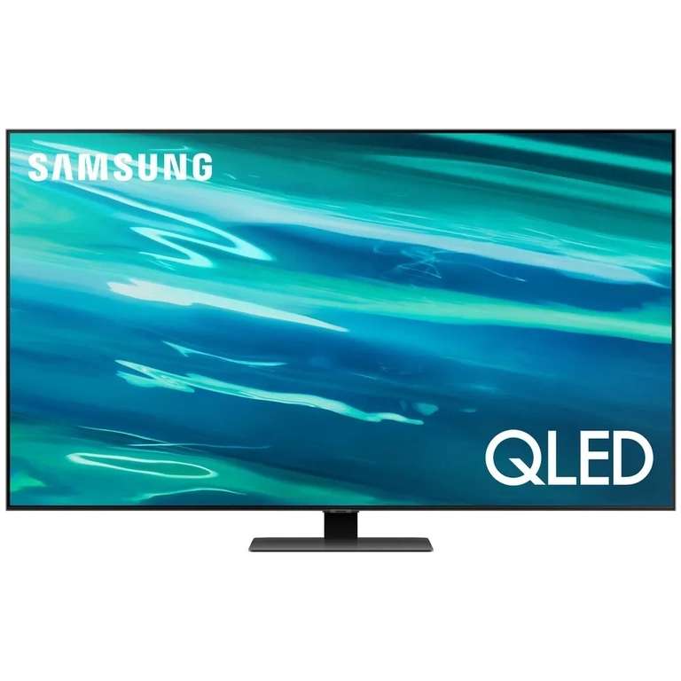 Телевизор Samsung QE55Q80AAUXCE 55"(140 см), UHD 4K, Smart TV
