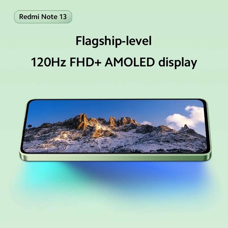Смартфон Redmi Note 13 4G, 6/128 ГБ (Snapdragon 685, 6.67", AMOLED, 120 Гц, 5000 мАч, NFC)