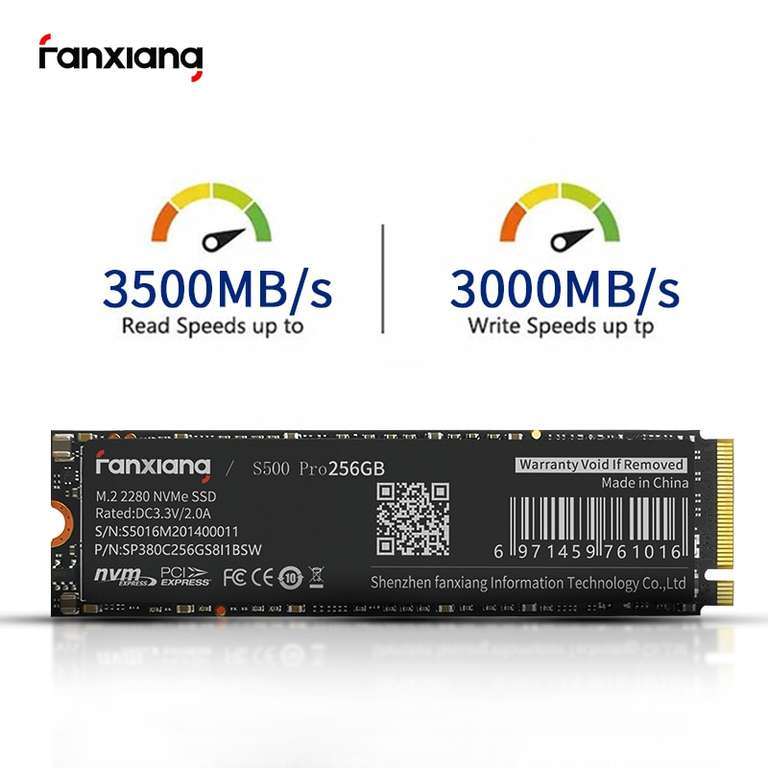 SSD FanXiang NVMe 2 ТБ