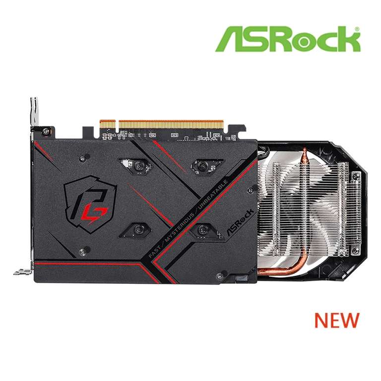 Новая Видеокарта ASROCK AMD Radeon RX 6500 XT Phantom Gaming D
