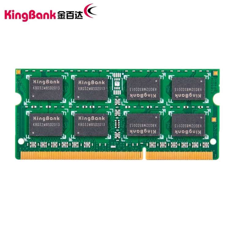 Оперативная память KingBank 8Gb 1600Mhz (на фото есть и SODIMM DDR3L и DDR3, возможны оба варианта)