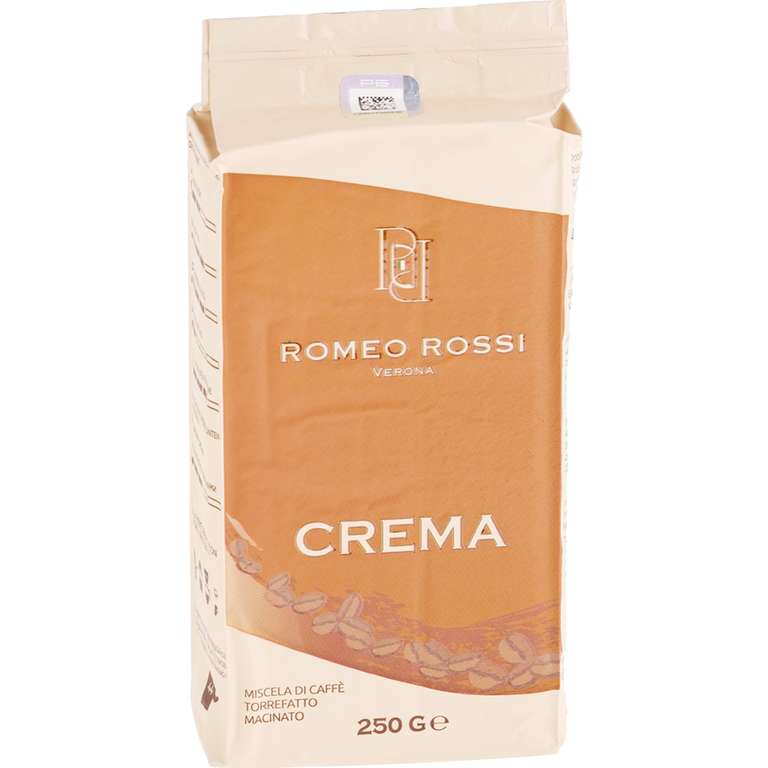 Из Италии: Кофе молотый ROMEO ROSSI Эспрессо Крема, 250 г