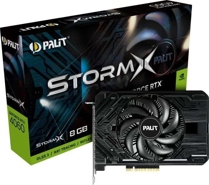 [МСК и МО] Видеокарта Palit GeForce RTX 4060 STORMX (Ситилинк через Озон)