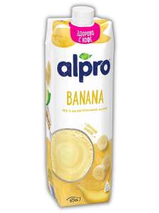 [СПБ] Напиток соевый ALPRO Банан 1 л
