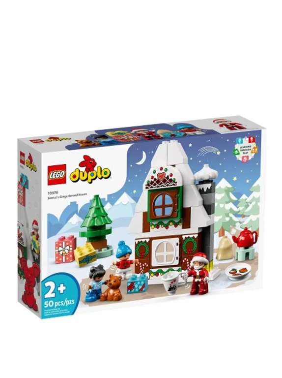 Конструктор LEGO DUPLO Пряничный домик Деда Мороза