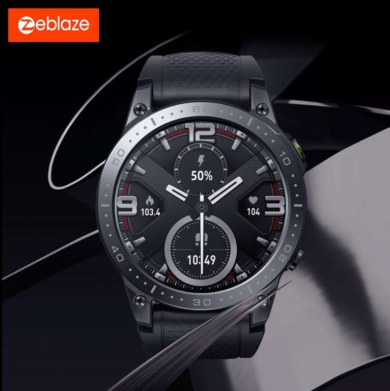 Смарт-часы Zeblaze Ares 3 Pro (1.43" AMOLED, Always-on Displays)