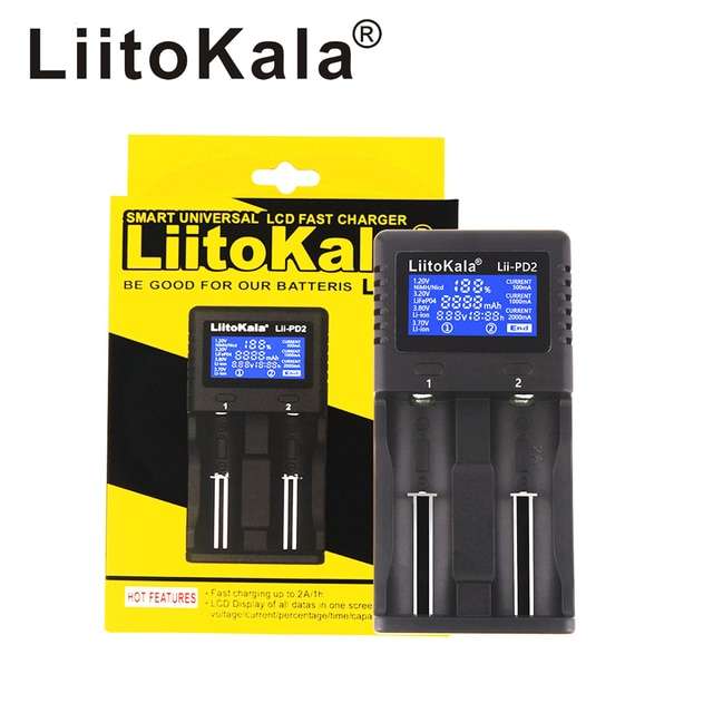 Зарядное устройство LiitoKala Lii-PD2 LCD Smart Charger