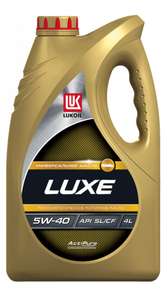Моторное масло Lukoil Люкс SL/CF 5W40 4 л