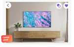 Телевизор Samsung UE43CU7100UXRU, 43" (109 см), UHD 4K, Smart TV (32990₽ с промокодом на первый заказ)