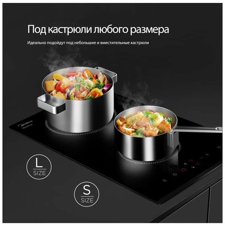 Индукционная варочная панель Midea MIH32110F (с персональной ценой ниже)