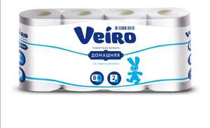 [Казань] Туалетная бумага Veiro 8 рулонов 6 упаковок (104₽ за 1 уп.)