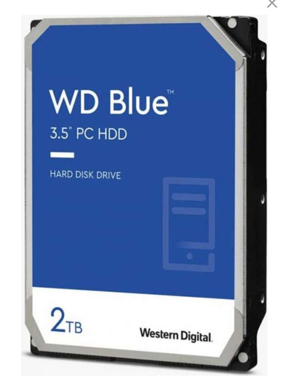 Жесткий диск WD Blue WD20EZBX/2Tb/3.5"/7200 Prm/кэш 256Mb