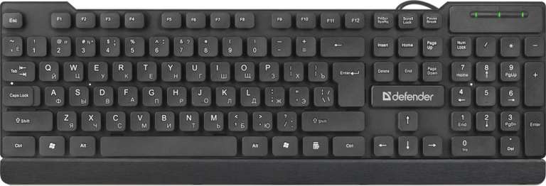 Подборка бюджетных клавиатур, например DEFENDER DAILY HB-162
