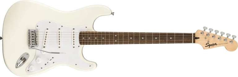 Электрогитара Fender Squier Bullet Strat Tremolo SSS Arctic White (цена с Ozon картой)