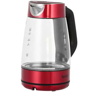 Электрочайник Tefal Glass Kettle KI520530 (1.7л, 2200Вт, подсветка)