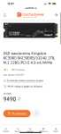 SSD Kingston KC3000/1 TB/PCI-E 4.0