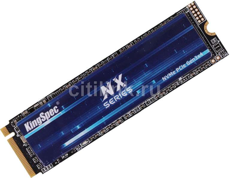 SSD накопитель KINGSPEC NX-1TB 1ТБ, M.2 2280, PCI-E 3.0 x4, NVMe