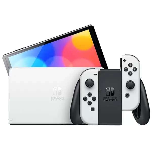 [МСК] Игровая консоль Nintendo OLED White + 10197 бонусов